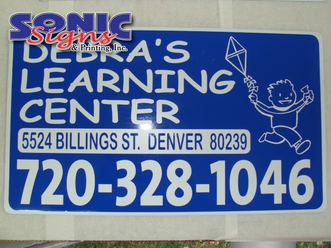 LED channel letter sign