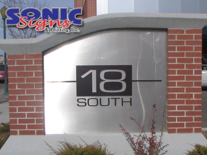 Additional custom sign work