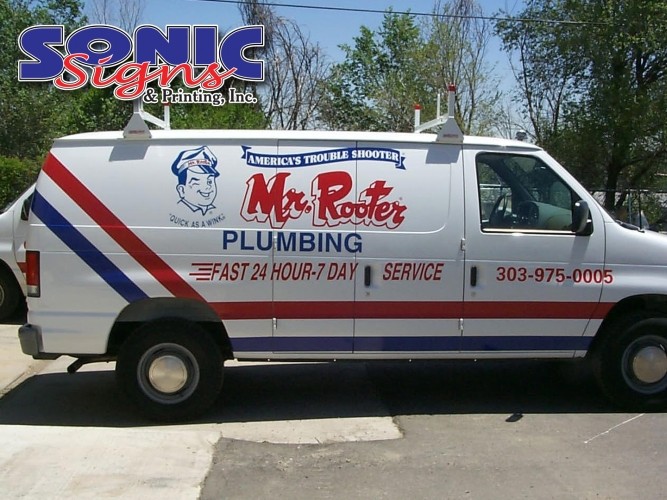 Vehicle graphics and lettering