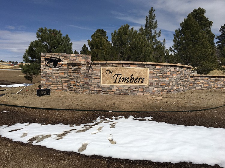 Monument sign installation